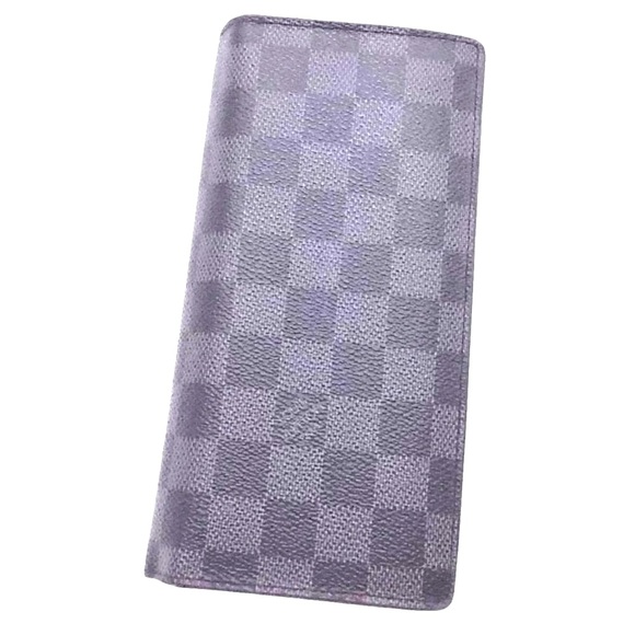 Louis Vuitton Brazza Damier Graphite Long Bifold Wallet - Authentic - Picture 14 of 15